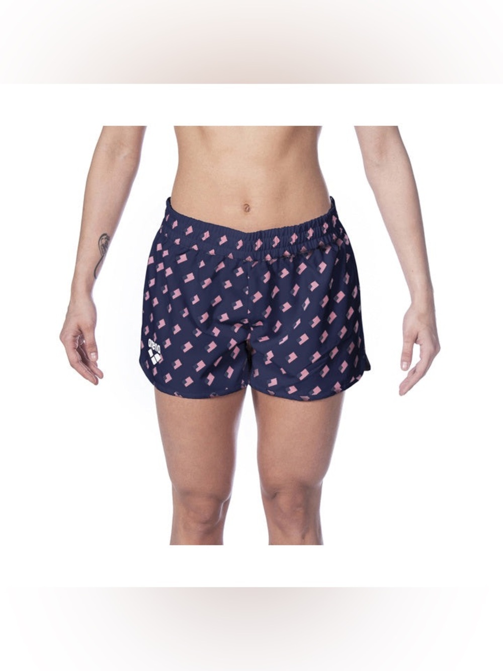 Arena Women's Official USA National Team Flag Short Size: Small